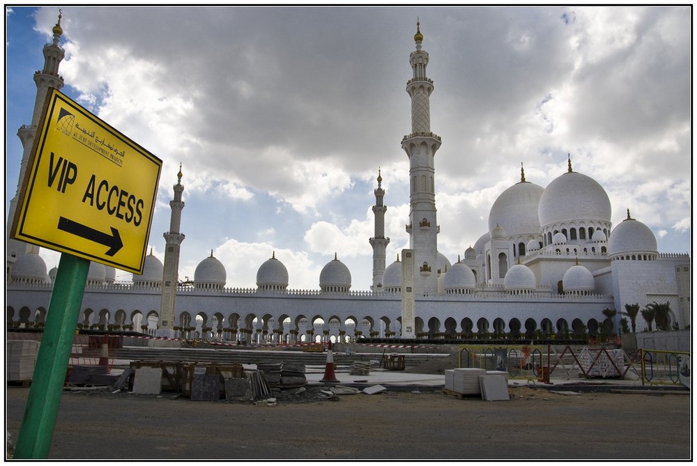 Abu Dhabi - Sheikh Zayed Moschee