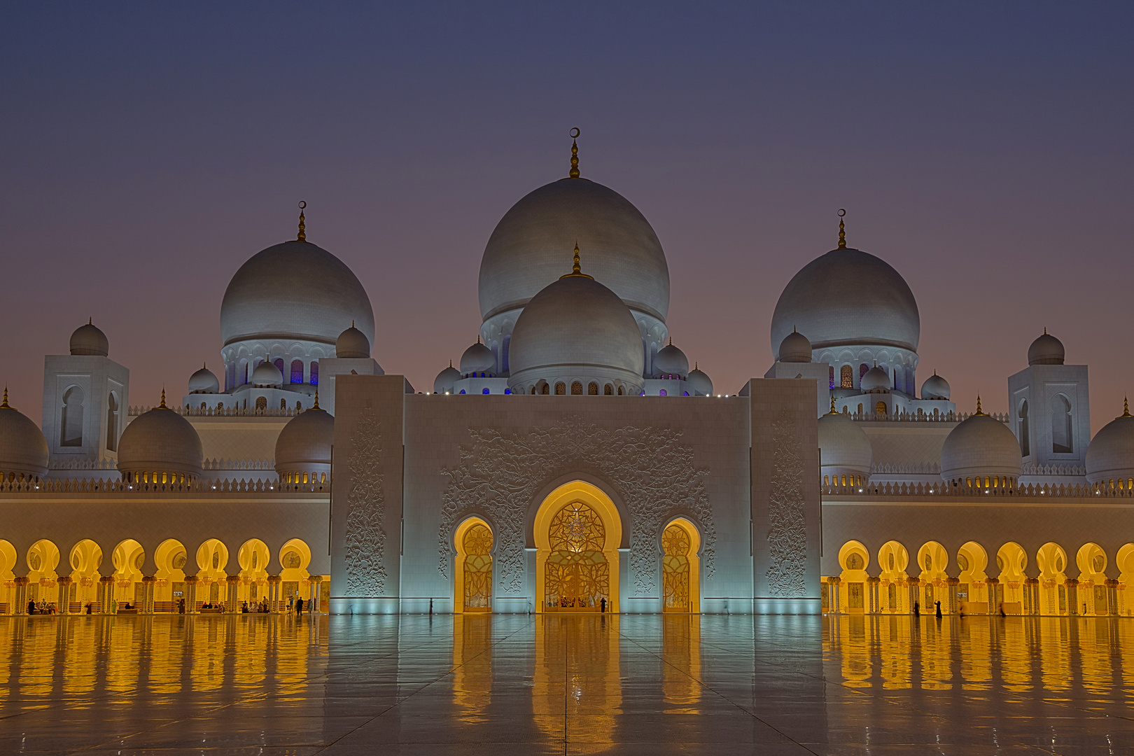 Abu Dhabi-Sheikh Zayed Moschee II