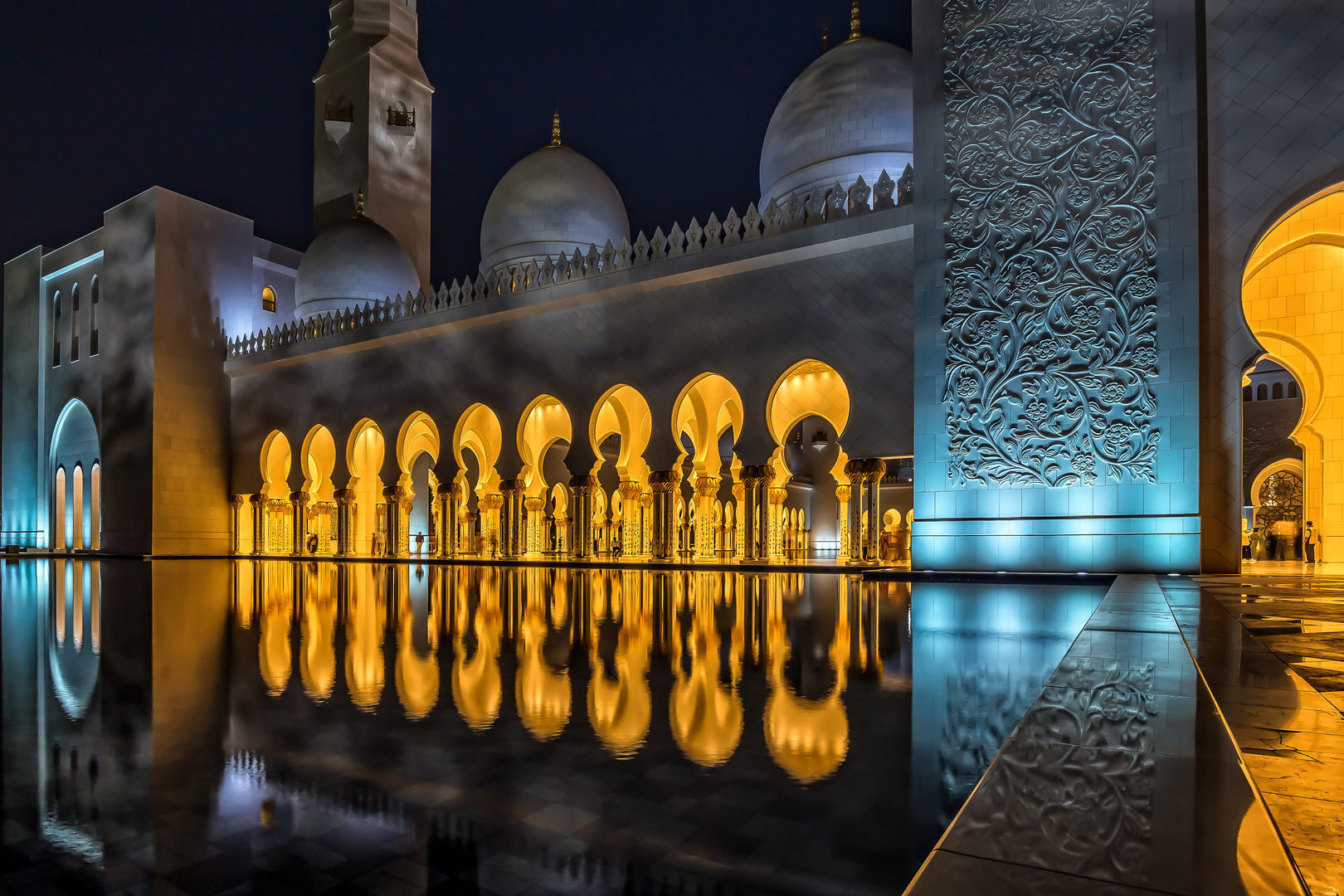 Abu Dhabi-Sheikh Zayed Moschee IV