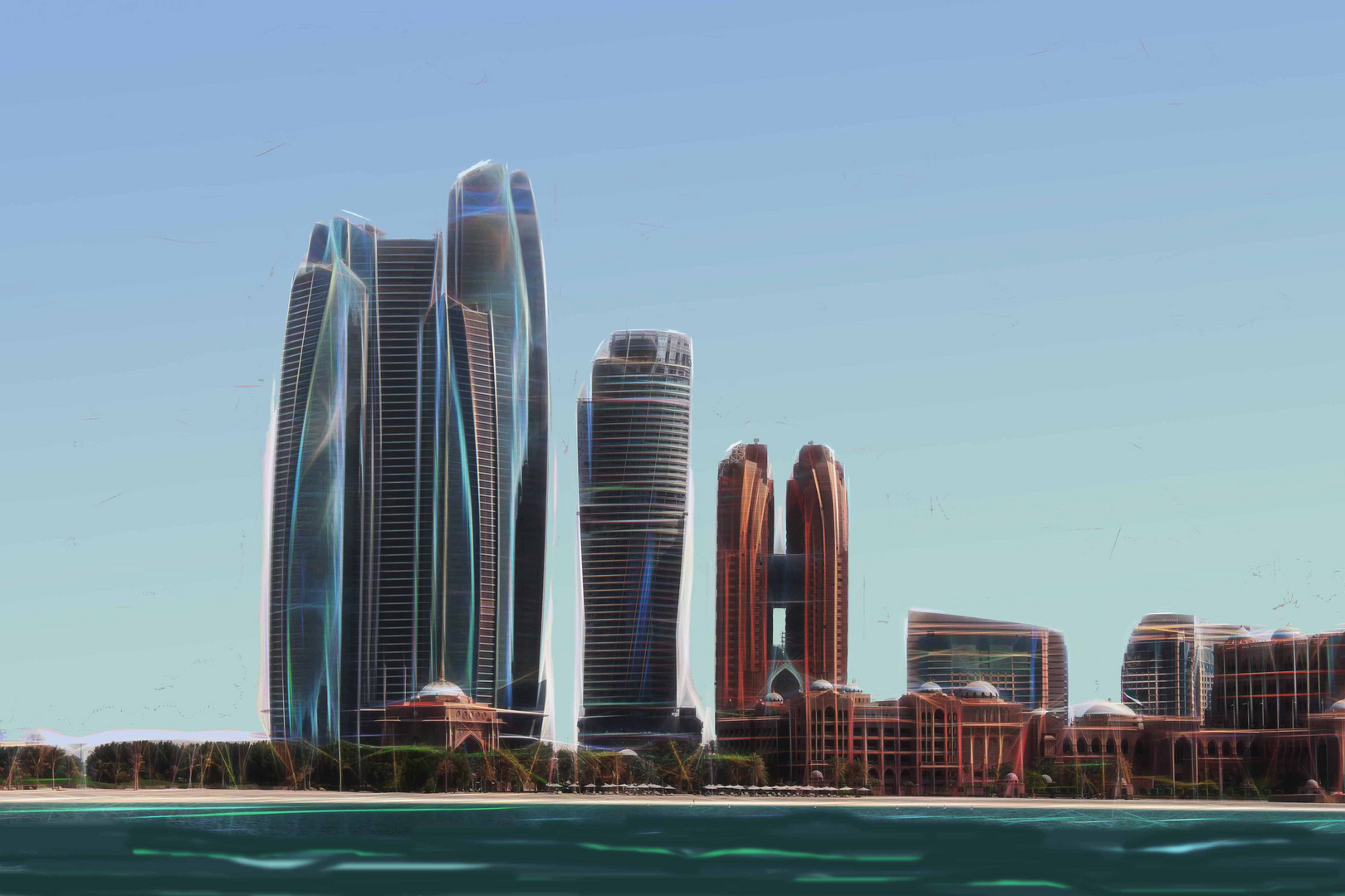 Abu Dhabi Skyline