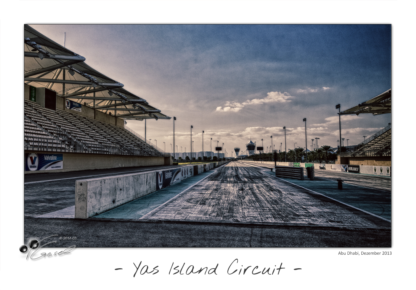 Abu Dhabi, Yas Island Circuit