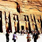 Abu Simbel - Portal des Hator-Tempels