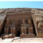 Abu Simbel temple.