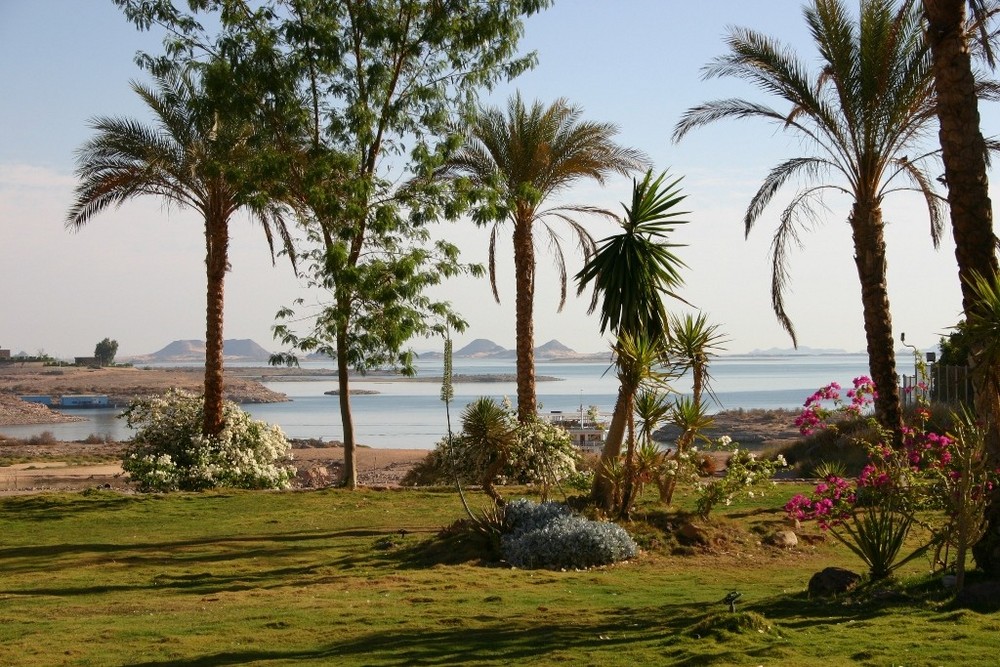 Abu Simbel, vista sul lago