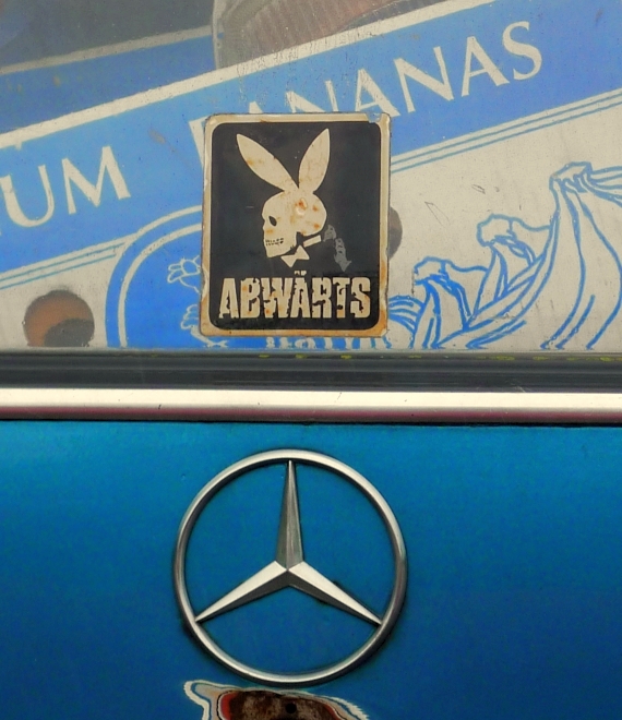 abwärts