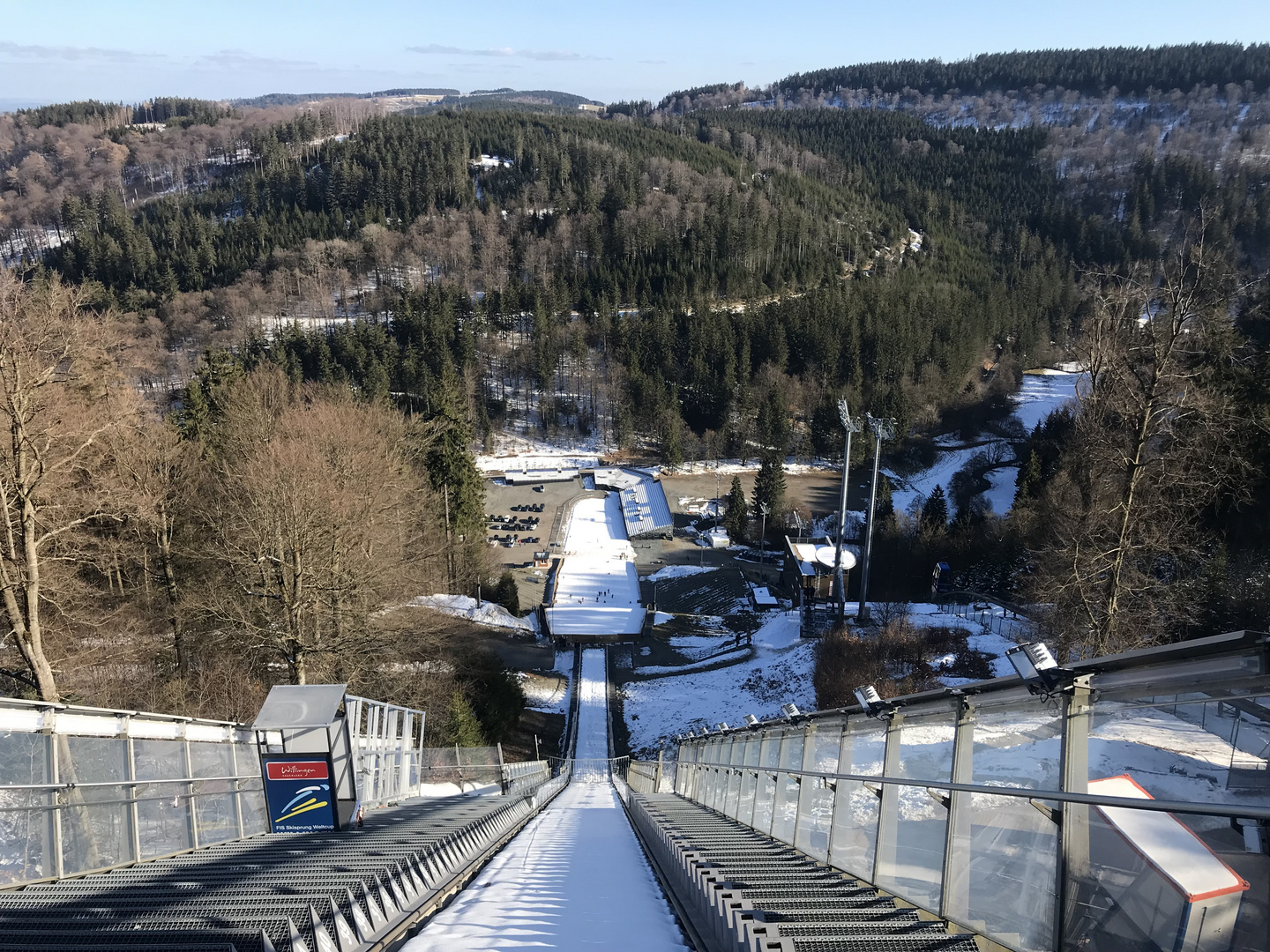 Abwärts Willingen Schanze