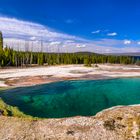 Abyss Pool, West Thumb Geyser Basin, Wyoming, USA