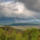 Abziehende Regenfront