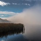 Abziehender Morgennebel am Blankensee