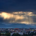 abziehendes Gewitter