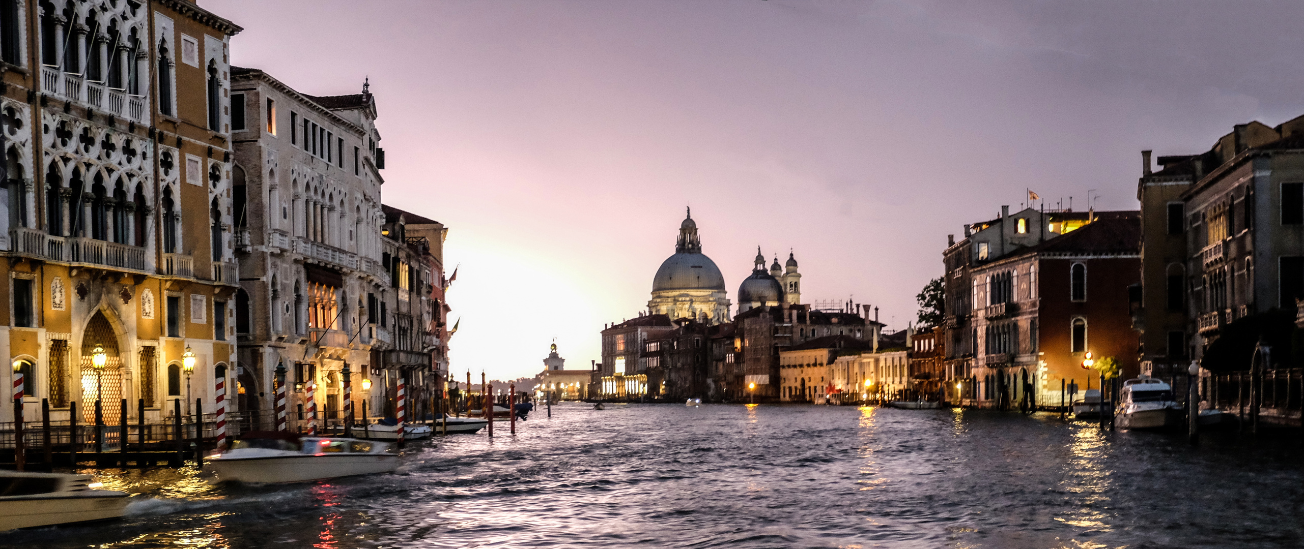 Abziehendes Gewitter in Venedig