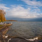 Abziehendes Herbstunwetter am Bodensee