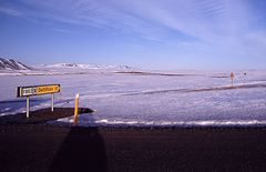 Abzweigung Detifoss