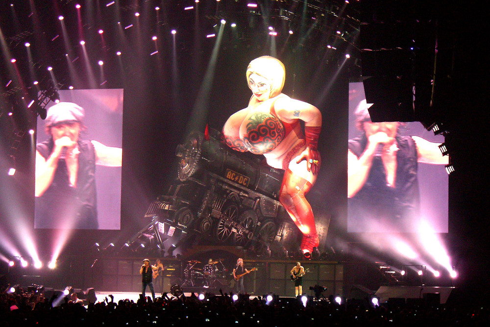 AC / DC in der Dortmunder Westfalenhalle 03/2009