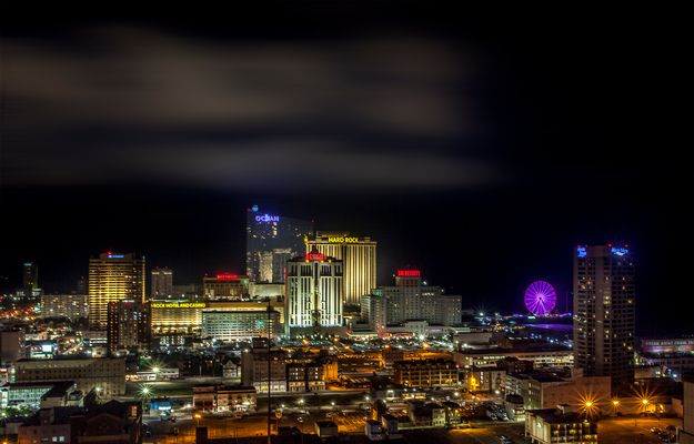 AC night with clouds