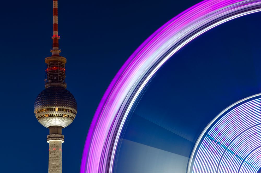 Lichtspiele Riesenrad von Marcus Klepper 