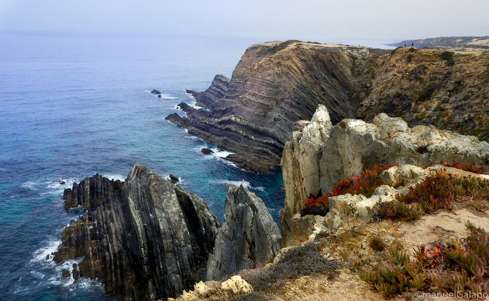 acantilado en Portugal