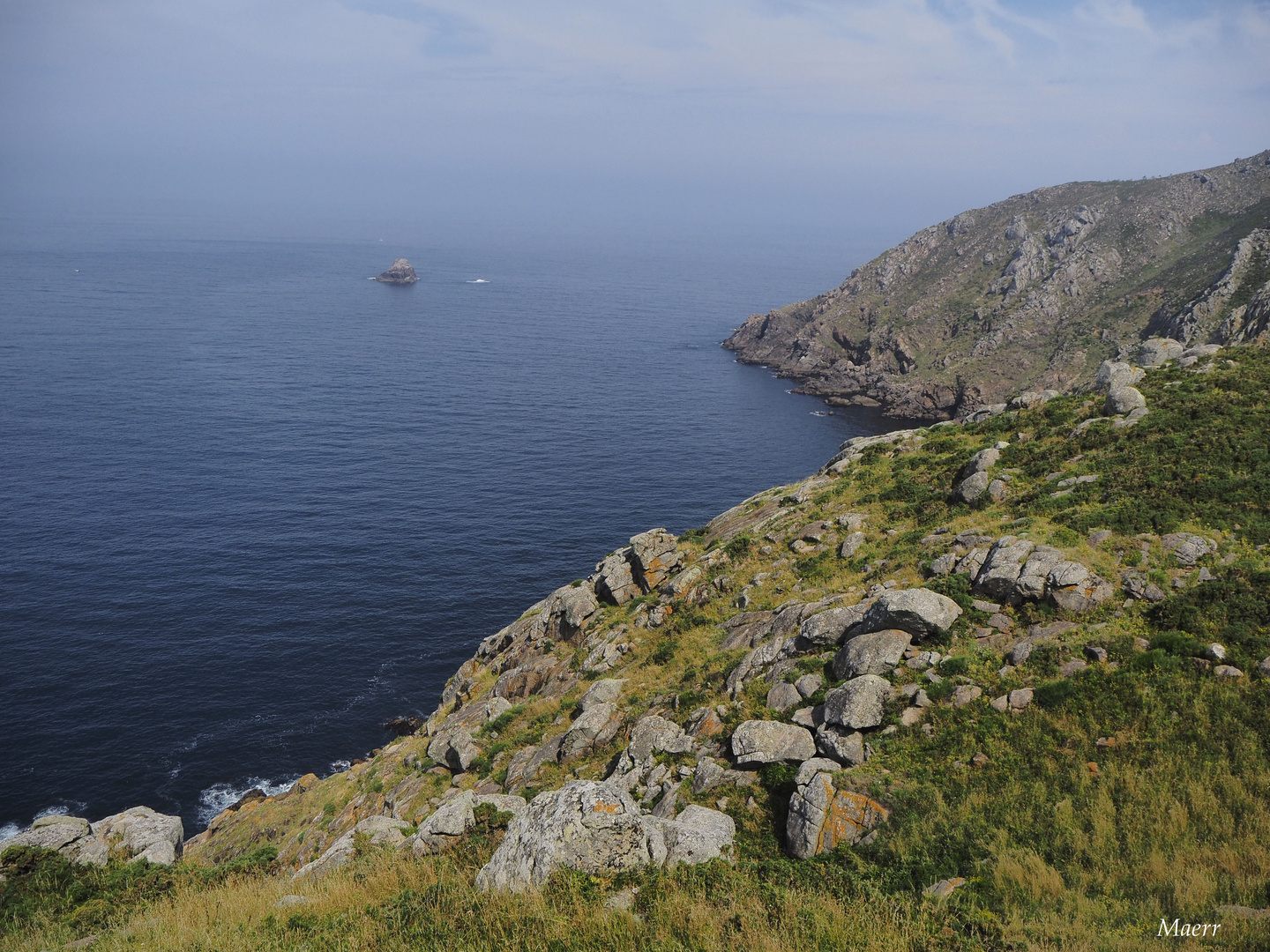 Acantilados en Finisterre.