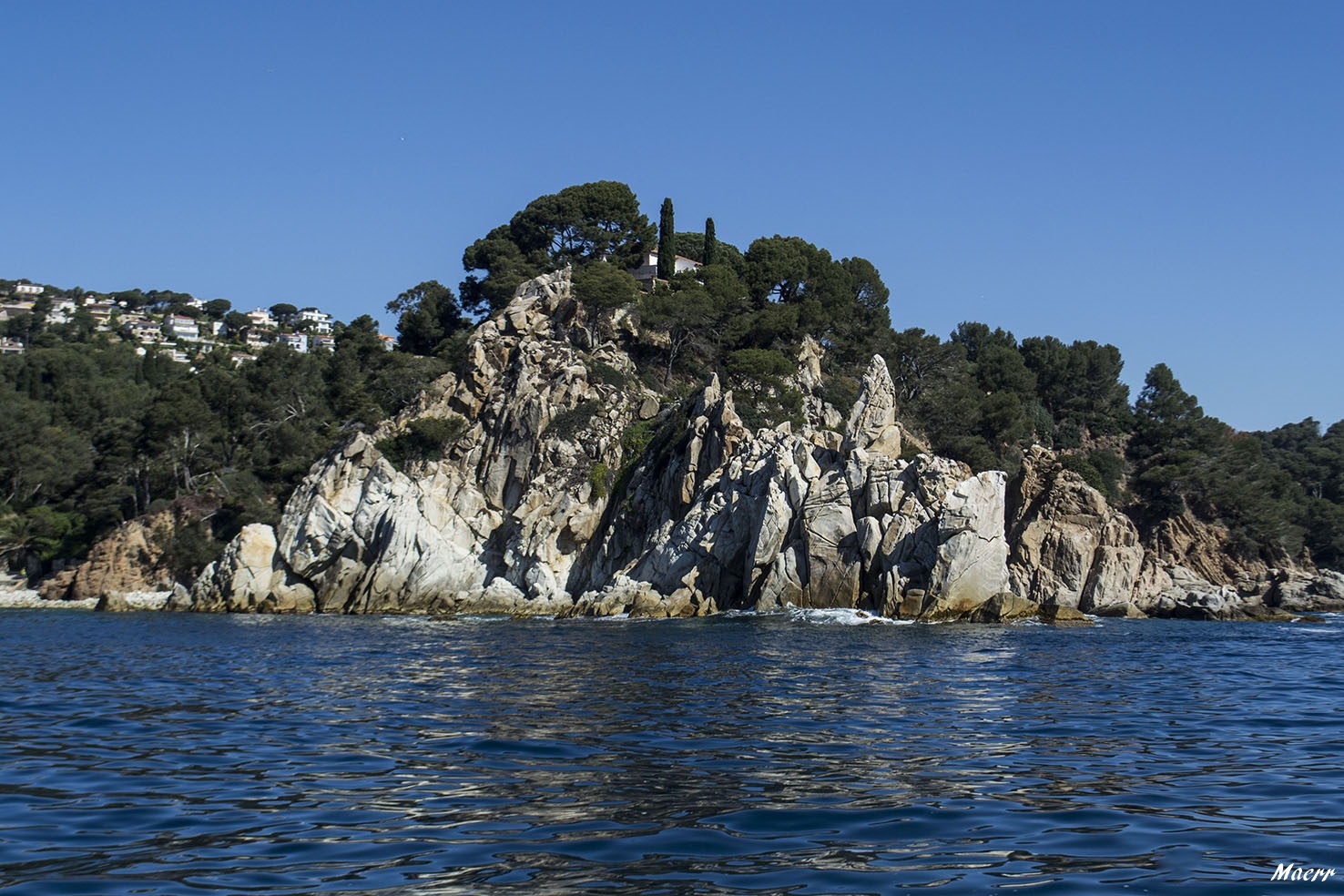 Acantilados en La Costa Brava