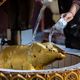 Shwedagon Pagoda - pouring water