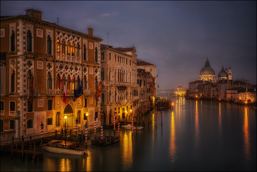 Accademia night view