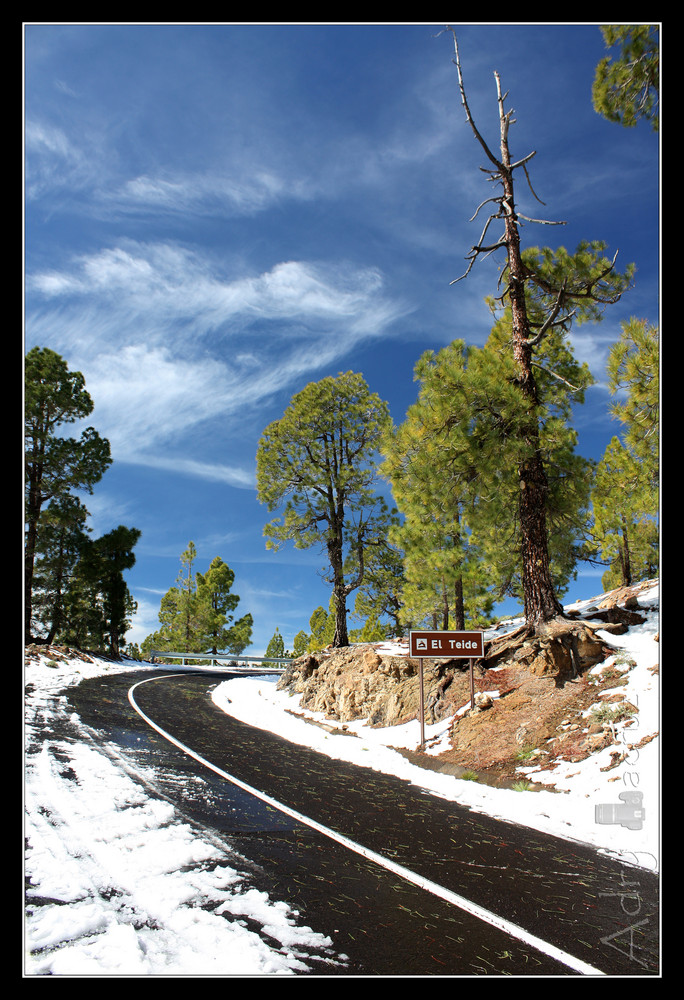 Acceso al teide