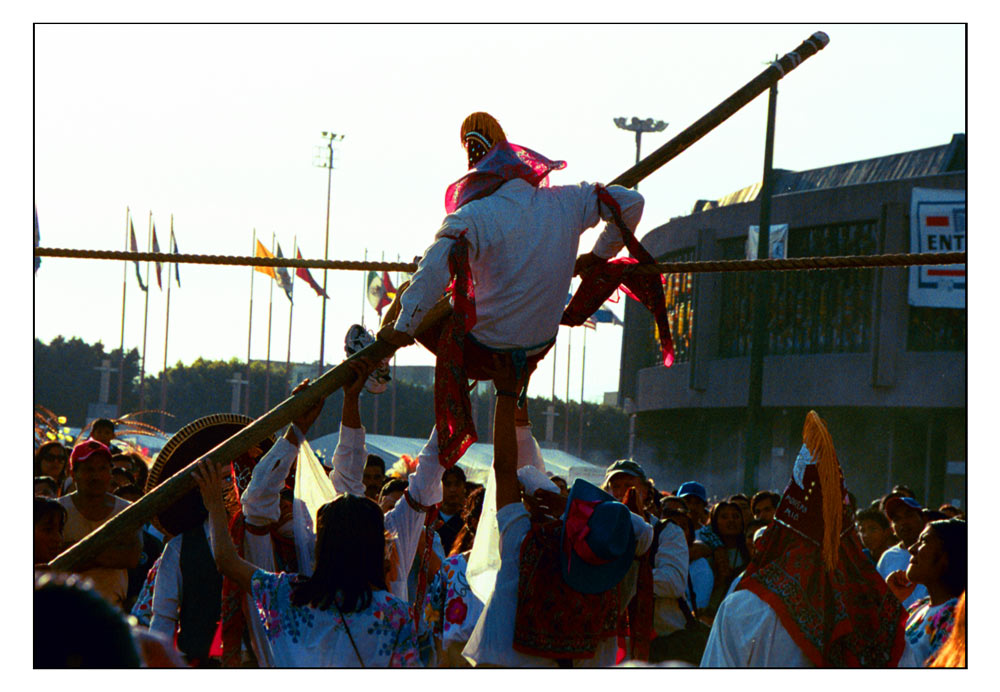 accident of a tightrope walker