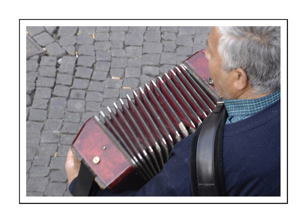 accordeoniste au Trastevere / Roma