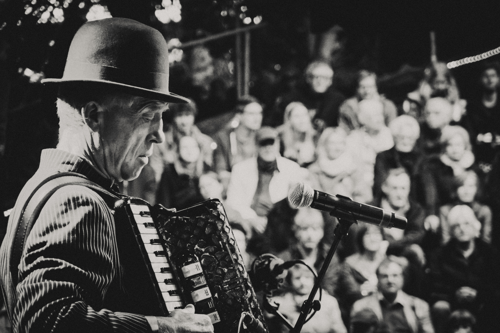 accordion & bowler