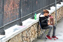 Accordionist - Athen