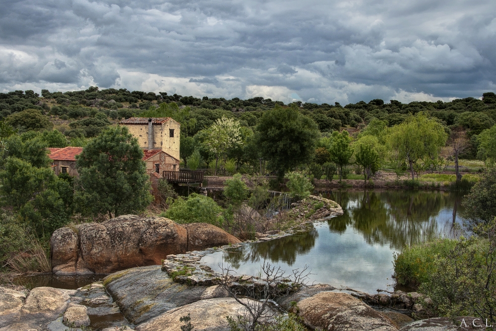 Aceña en el rio Ortiga