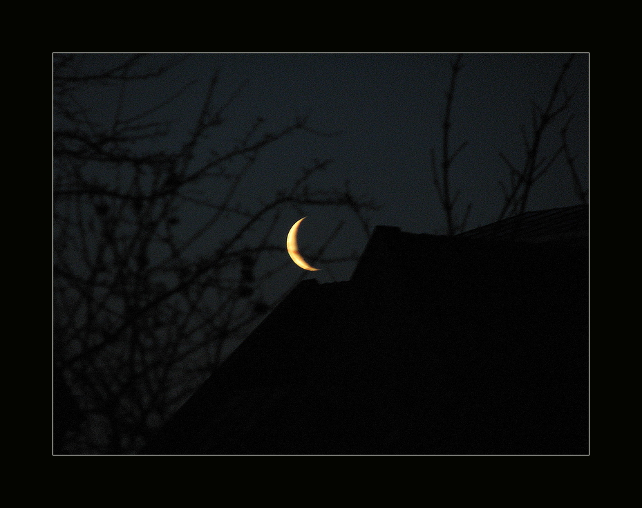 Ach der Mond macht Teilzeit