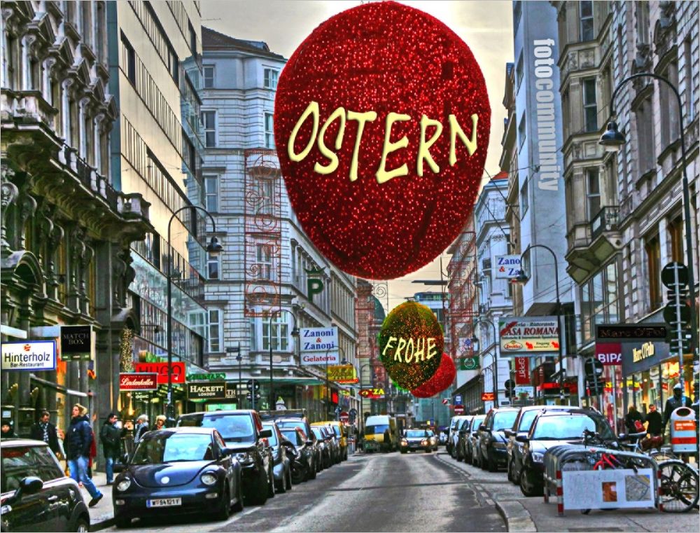 Ach du dickes Ei — auch von mir FROHE OSTERFEST-Wünsche