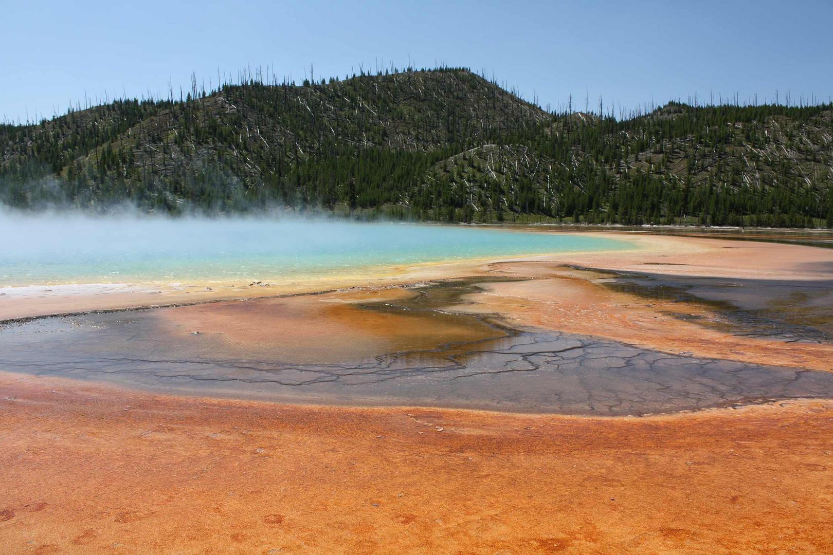 Ach wie schön war es doch - Grand Prismatic Pool....