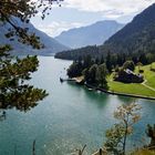 Achensee mit Gaisalm vom Gaisalmsteig aus