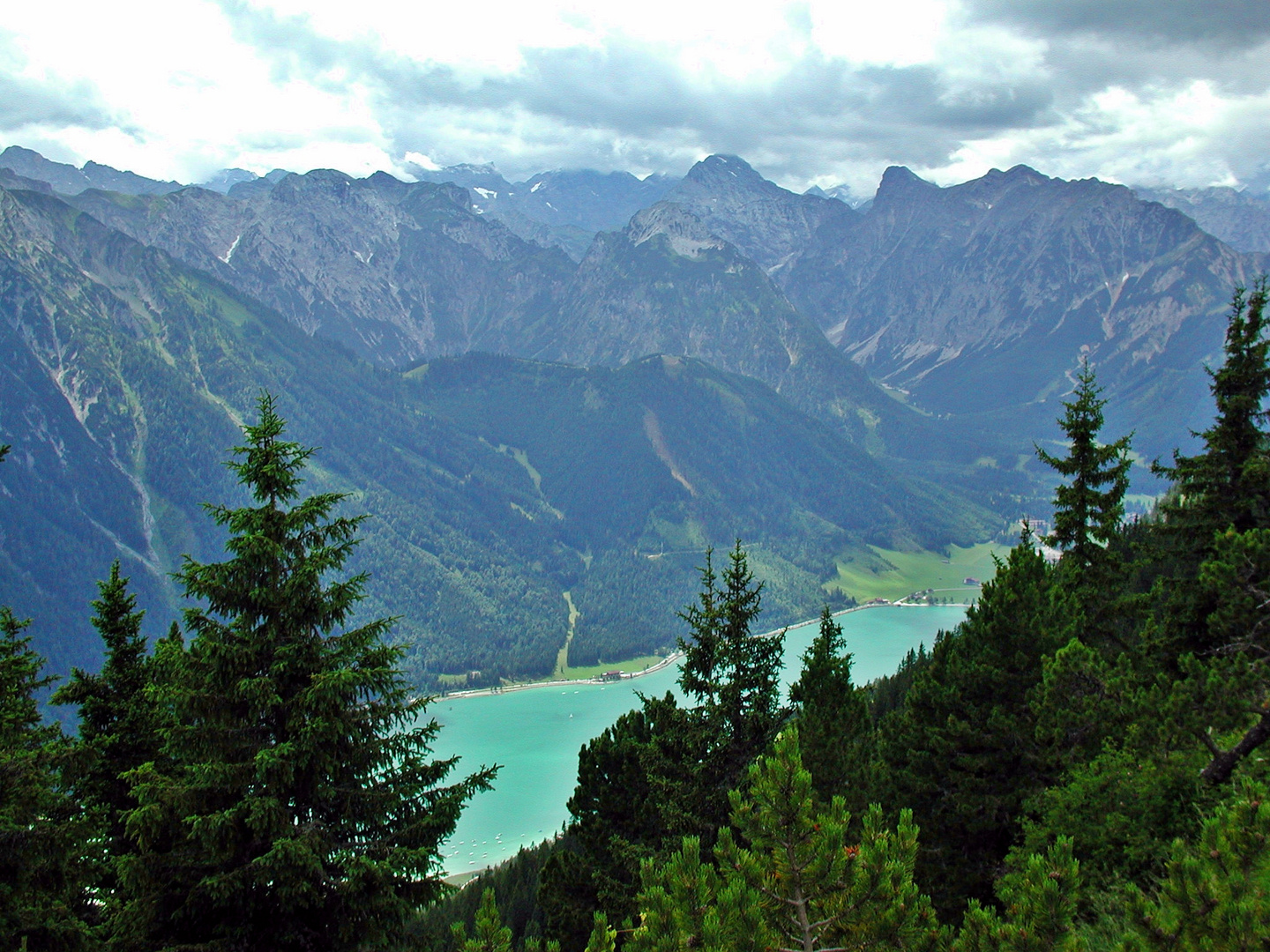 Achensee mit Karwendel