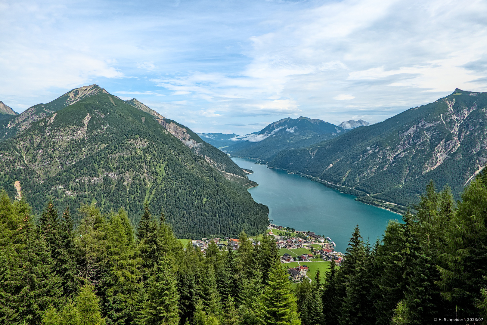 Achensee mit Pertisau