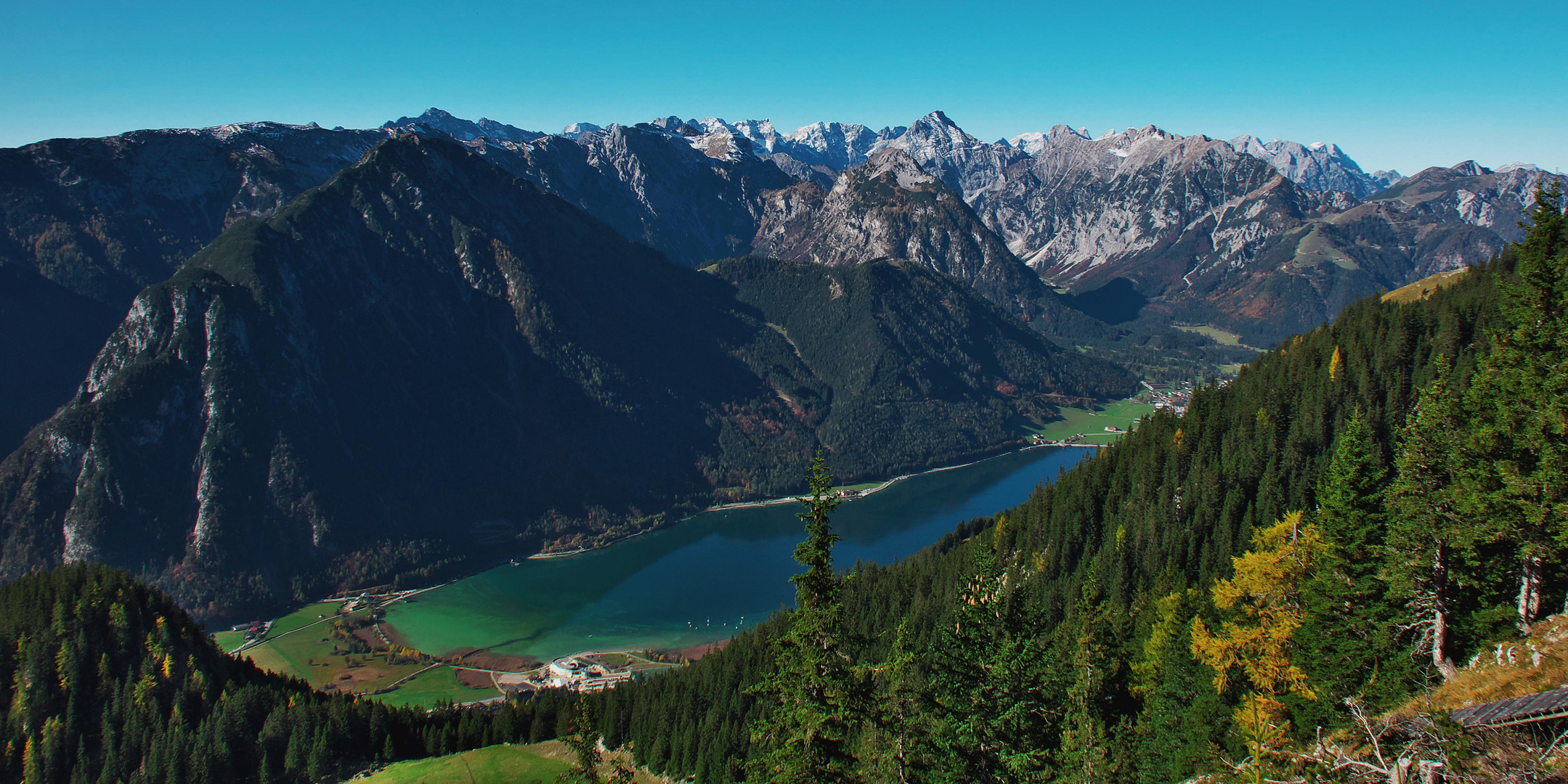 Achensee von oben