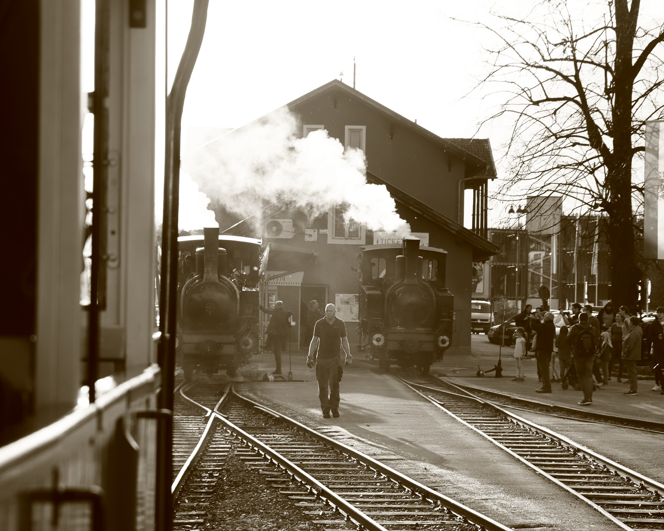 Achenseebahn in Jenbach