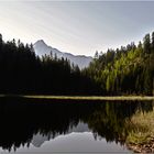 Acherkogel Spiegelt sich im Ambergsee (Brandsee)