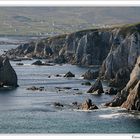 Achill Island - Cliffs an der Ashleam Bay - Irland, County Mayo