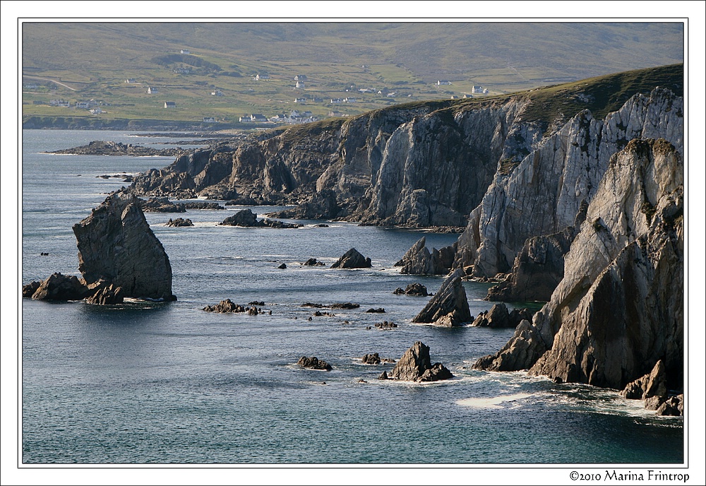 Achill Island - Cliffs an der Ashleam Bay - Irland, County Mayo