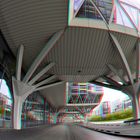 Achmea-building Leiden 3D fish-eye