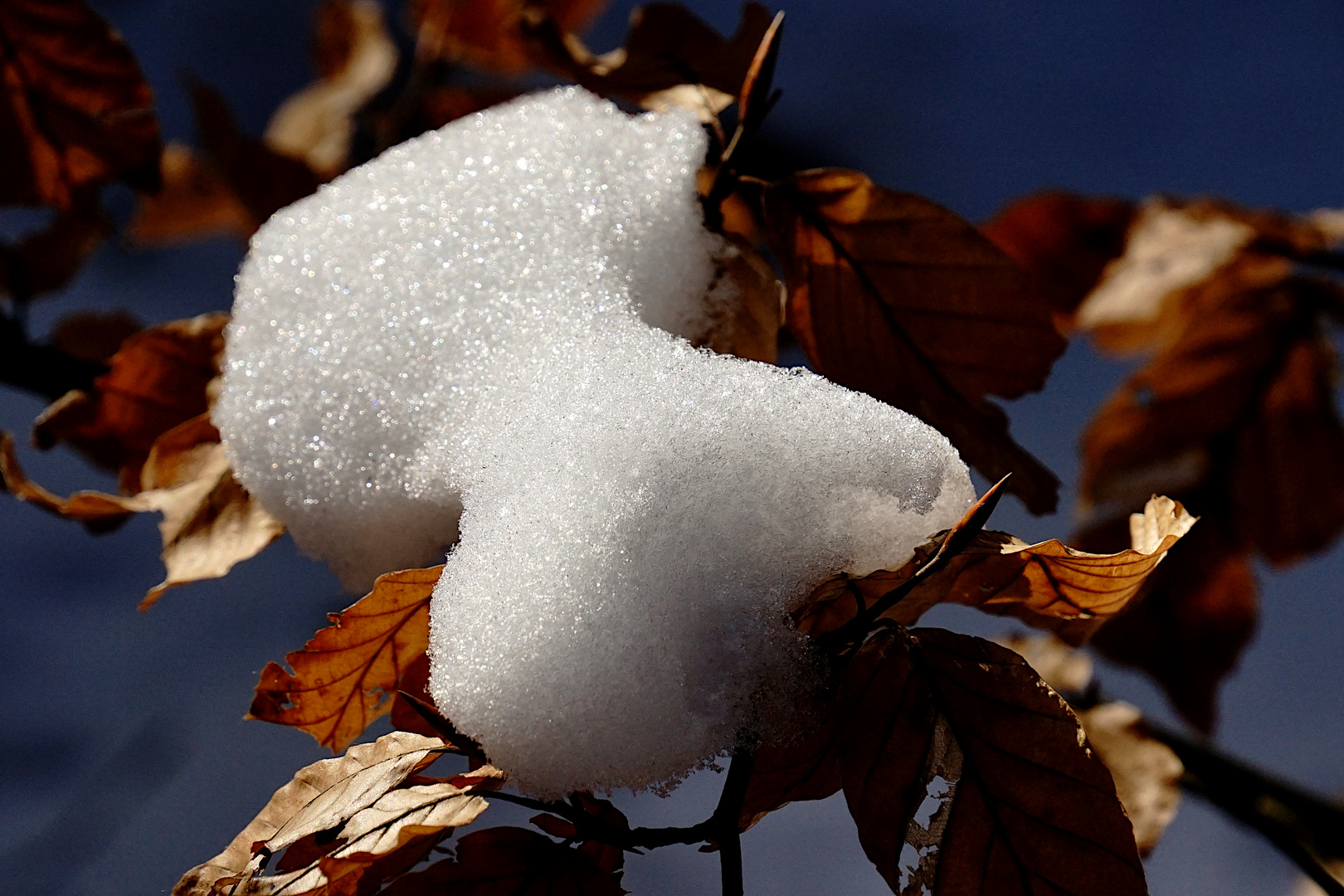 Acht aus Schnee