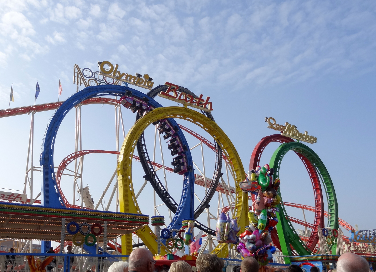 Achterbahn, Freimarkt in Bremen