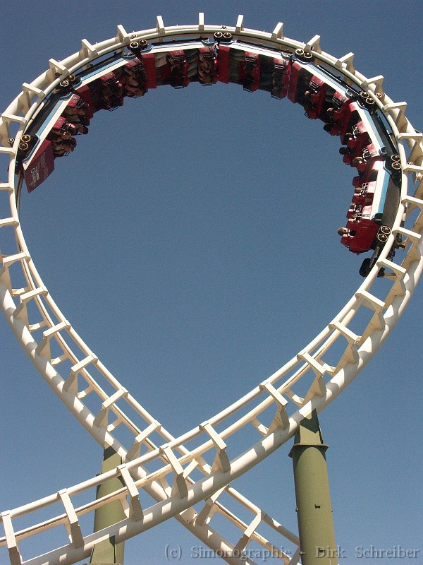 Achterbahn im Heide Park