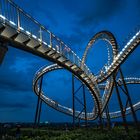 Achterbahnfahrt ins Blaue