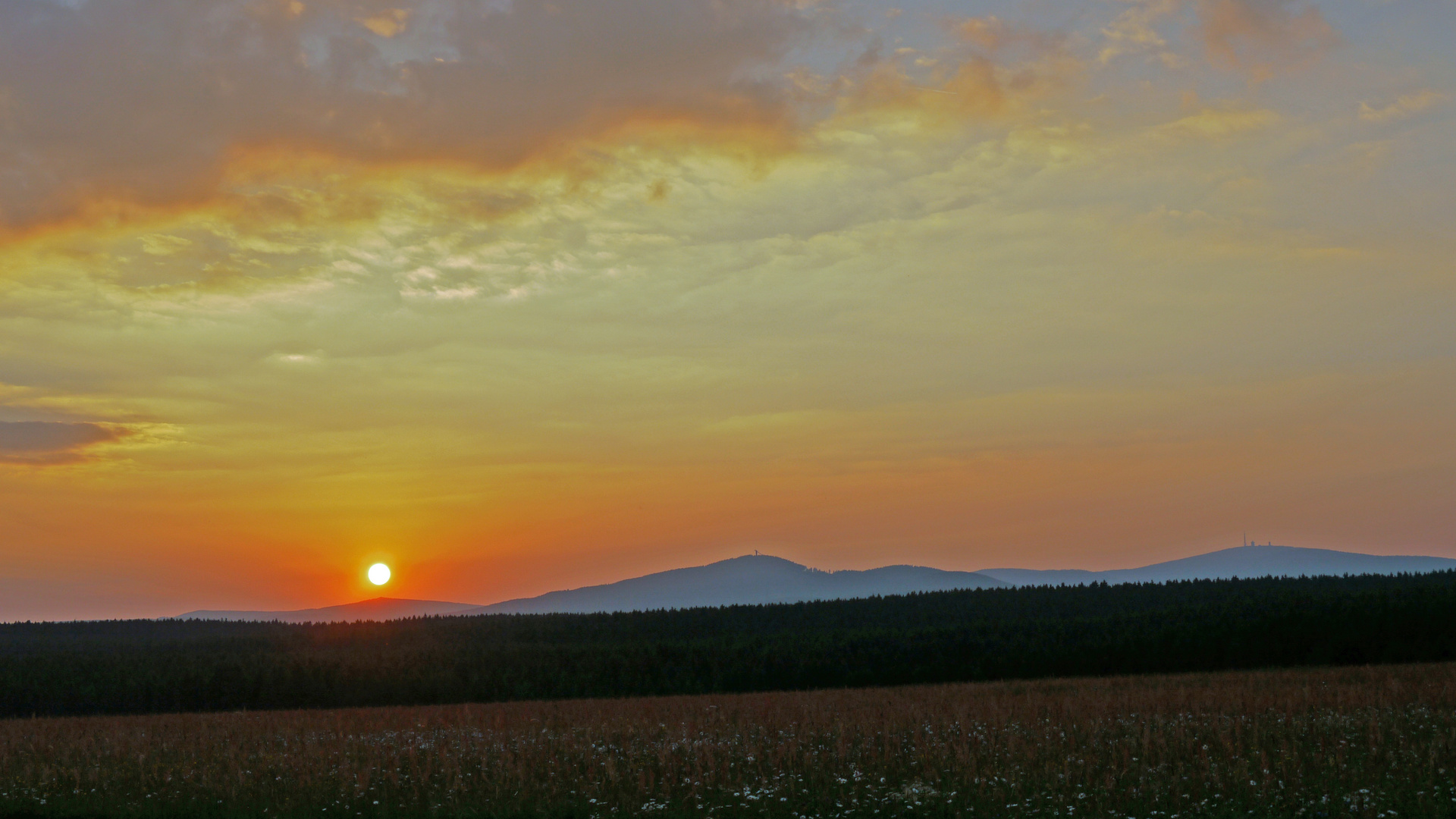 Achtermann-Wurmberg-Brocken von Tanne aus