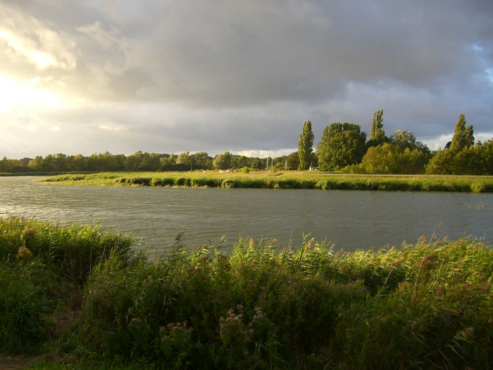 Achterwasser bei Lüttenort von Vo Ludwig 