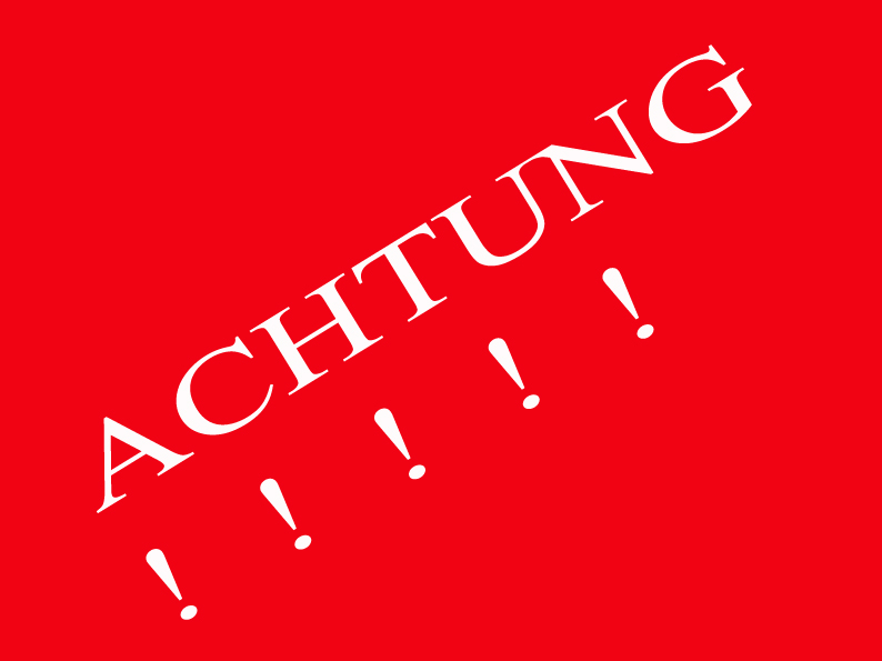 Achtung